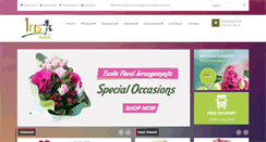 Desktop Screenshot of irisflorists.com